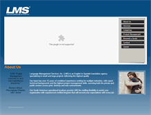 Tablet Screenshot of lmstranslation.com